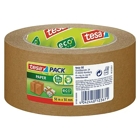 Tesa Pack Cinta de embalar Eco Papier