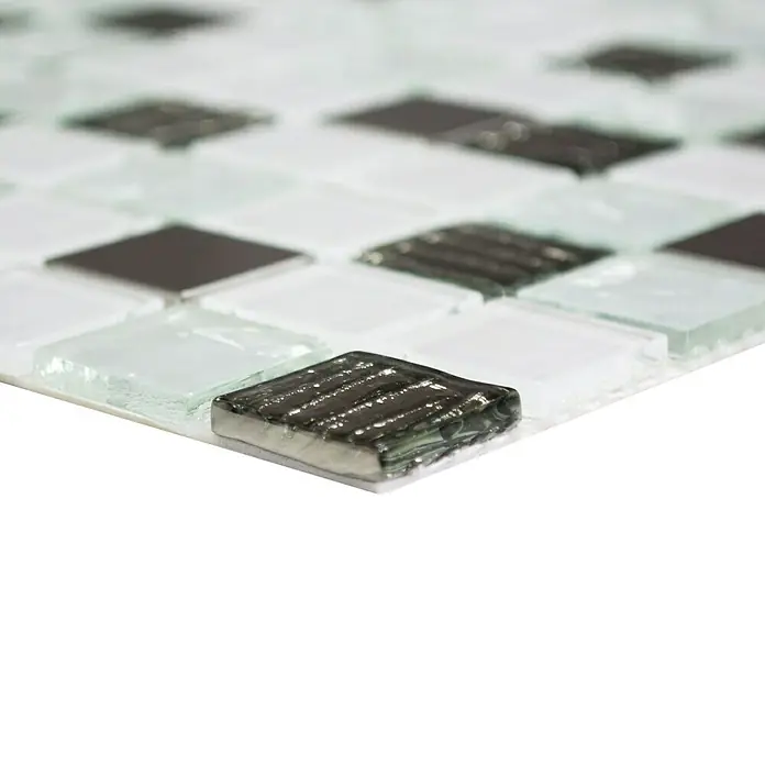 Adesivi Per Specchi, Specchio Adesivo Decorativo, Quadrato, Argento, Rimovibile, Autoadesivo