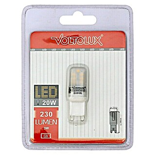 Voltolux LED-Lampe Pin G9 (G9, Nicht Dimmbar, 230 lm, 3 W)