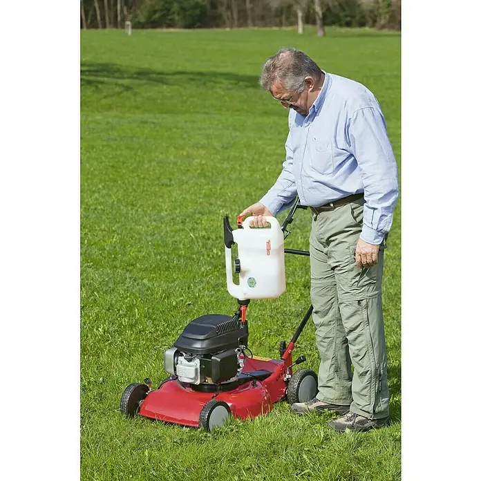 Tanica Per Benzina Birchmeier Rapidon 6 Litri | Con Graduazione, Pulsante Dosatore E Design Sicuro - Foto 8