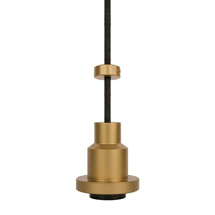 Osram Portalámparas de cuerda Vintage 1906 Pendulum Gold (Dorado, E27, Longitud de péndulo: 200 cm, Potencia máx.: 60 W)