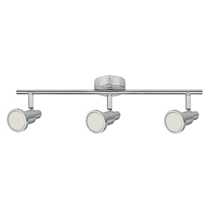 Ledvance LED-Deckenstrahler9 W, L x B x H: 465 x 80 x 146 mm, Nickel matt, Warmweiß, 3 Stk. Unknown