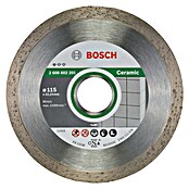 Bosch Professional Diamant-Trennscheibe Standard Ceramic (Durchmesser Scheibe: 115 mm, Geeignet für: Feinsteinzeug)