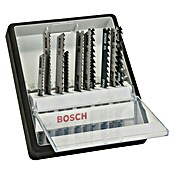 Bosch Professional Decoupeerzaagbladenset Robustline (Hout, 10-delig, T-schacht)