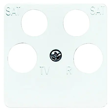Busch-Jaeger Reflex SI Antennenabdeckung 1746-214-101 + 1743/10-04-214