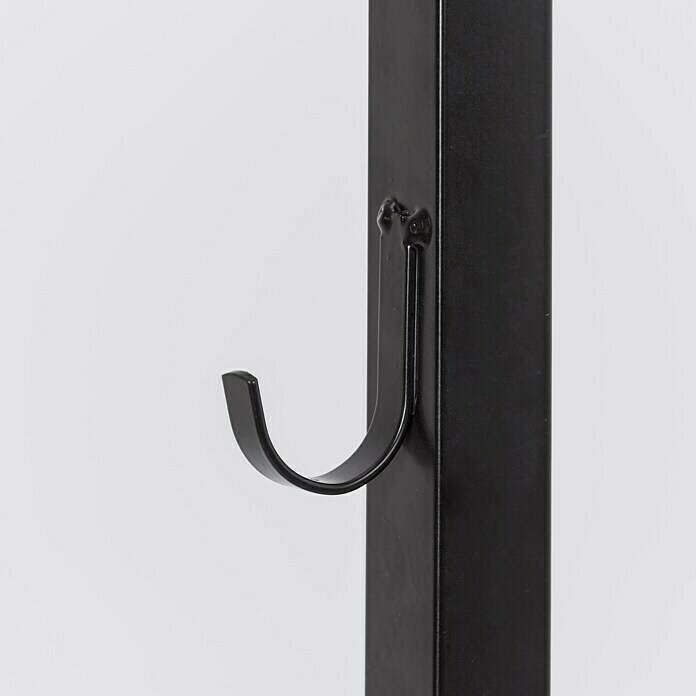 Kledingrek (60 x 116 x 160 cm, Wielen, Materiaal frame: Staal)