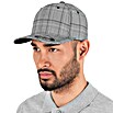 Flexfit Baseballkappe Glen Check (Kariert, Schwarz/Weiß, Konfektionsgröße: S/M)