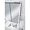 Camargue Flexilight LED-Spiegelschrank (B x H: 80 x 60 cm, Mit Beleuchtung, Spanplatte, Grafit)