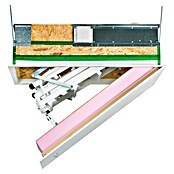 Wippro Bodentreppe Klimatec 160 Smart (120 x 70 cm, Wärmedämmung: 0,34 W/(m²K)) | BAUHAUS