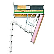Wippro Bodentreppe Klimatec 160 Smart (120 x 70 cm, Wärmedämmung: 0,34 W/(m²K)) | BAUHAUS