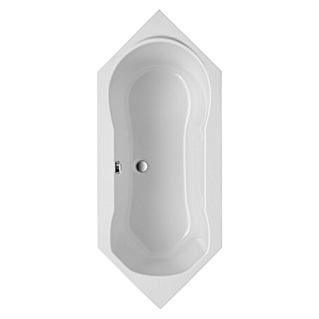 Ottofond Badewanne Rochelle (190 x 80 cm, Sanitäracryl, Weiß)