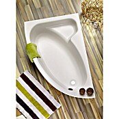 Ottofond Badewanne Sansibar B (Linksseitig, 150 x 97 cm, Sanitäracryl, Weiß)