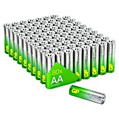 GP Super Alkaline-Batterie (Mignon AA, Alkali-Mangan, 1,5 V, 80 Stk.) | BAUHAUS