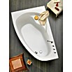 Ottofond Eckbadewanne Mauritius B (Linksseitig, 175 x 110 cm, Sanitäracryl, Weiß)