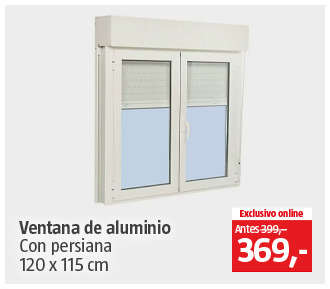 Ventana de aluminio