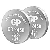 GP Lithium Batterie Knopfzellen CR2450 3V (2 Stk.) | BAUHAUS