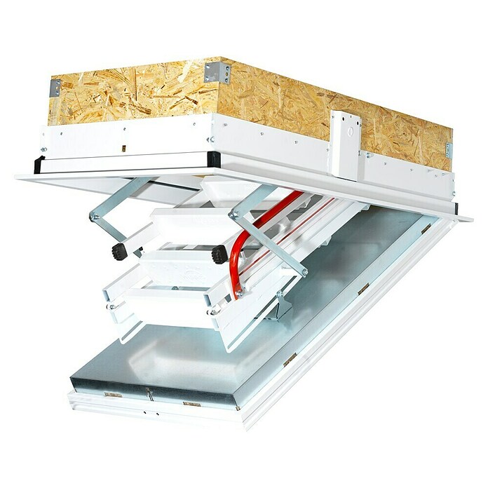 Wippro Bodentreppe Isotec Smart (140 x 70 cm, Wärmedämmung: 0,33 W/(m²K)) | BAUHAUS