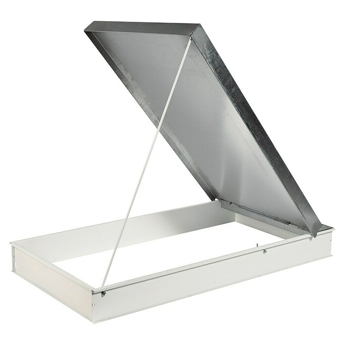 Wippro Bodentreppen-Oberdeckel HOD Eurostep Smart (Nicht isoliert, Manuell bedienbar, nach hinten öffnend, Fixierstab, Passend für: Wippro Bodentreppe Eurostep Smart 120 × 70 cm) | BAUHAUS