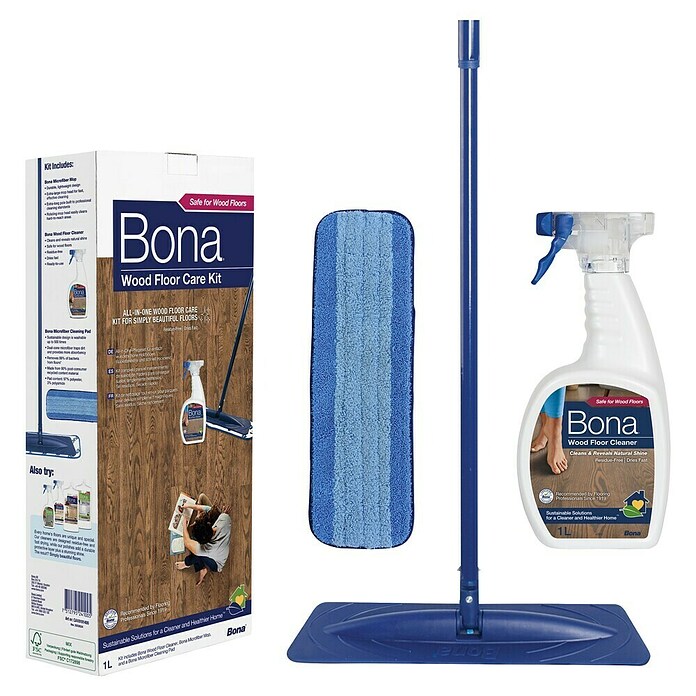 Bona Kit de nettoyage pour parquet