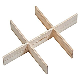 Zeller Present Fachteiler M (Passend für: Stapelbox M, Unbehandelt)