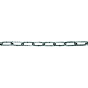Stabilit Cadena de acero redondo a metros (3 mm, Acero, Galvanizado al fuego, Forma de C)