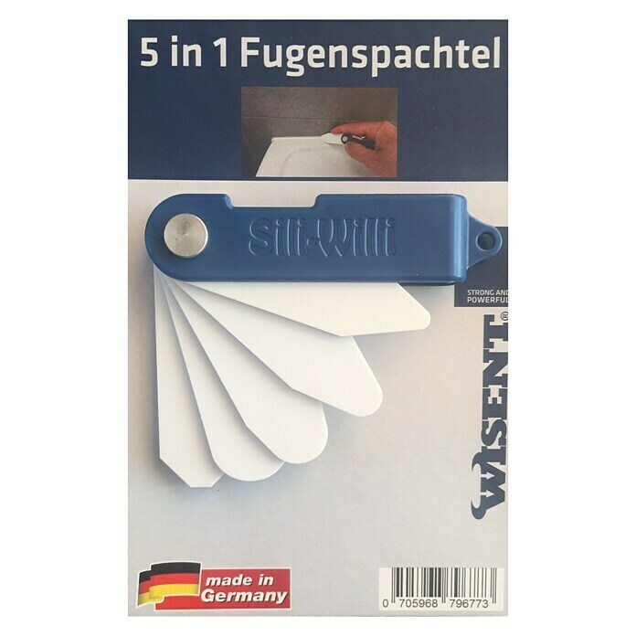 Wisent Fugenglätter Sili-Willi 5 in 1 (Kunststoff)