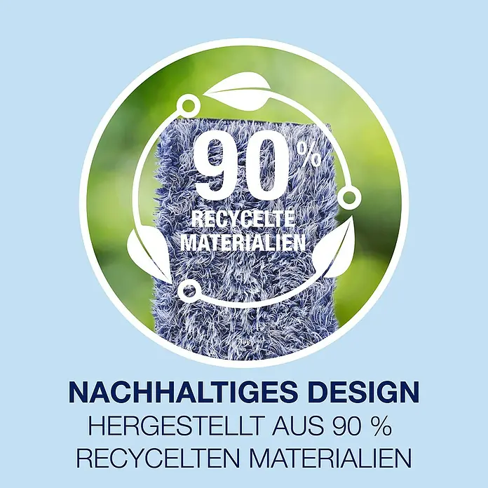 Bona Mikrofaser-Staubpad - Mikrofaser, Waschbar - Nachhaltiges Design aus 90% recycelten Materialien.
