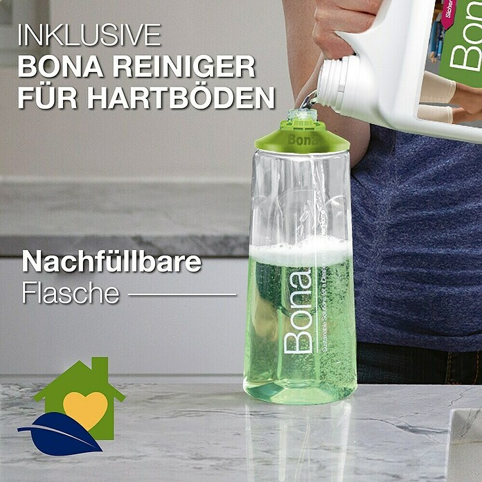 Bona Spray Mop für Fliesen- und Laminatböden (Mikrofaser, null)