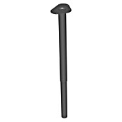 Element System Teleskop-Möbelfuß Expand (Durchmesser: 50 mm, Verstellbar: 600 - 900 mm, Schwarz)