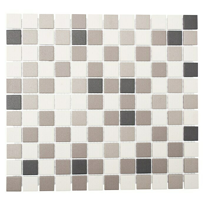 Mosaikfliese Quadrat Mix CU 010 (32,7 x 30,2 cm, Beige, Matt)