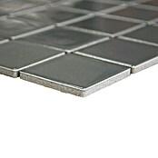 Mosaikfliese Quadrat Uni CD 170 (30 x 30 cm, Grau, Glänzend)