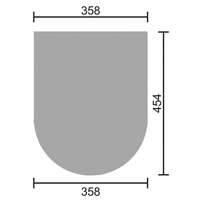 WC-Sitz Harmony/Mineral (Mit Absenkautomatik, Duroplast, Abnehmbar, Weiß)