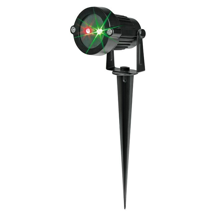 Led-laserstraler EASYmaxx (3 W, Groen, 28,5 cm)