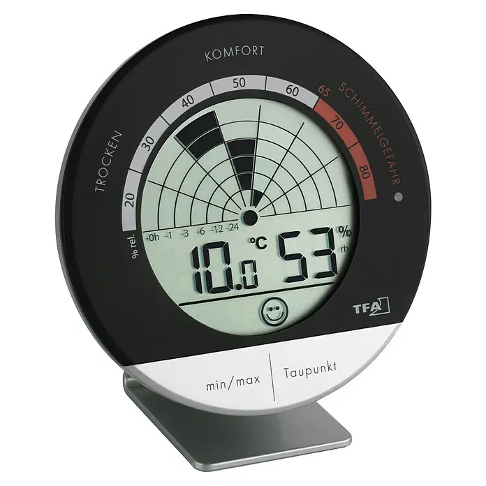 TFA Dostmann Thermo-Hygrometer Schimmelradar