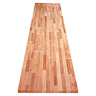 Exclusivholz Radna ploča od masivnog drva (Bukva, 260 x 80 x 2,7 cm)