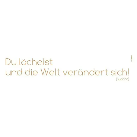 Komar  Dekosticker Du Lächelst