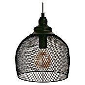 Eglo Lámpara colgante redonda Straiton (1 luz, Potencia máx.: 60 W, E27, Negro)