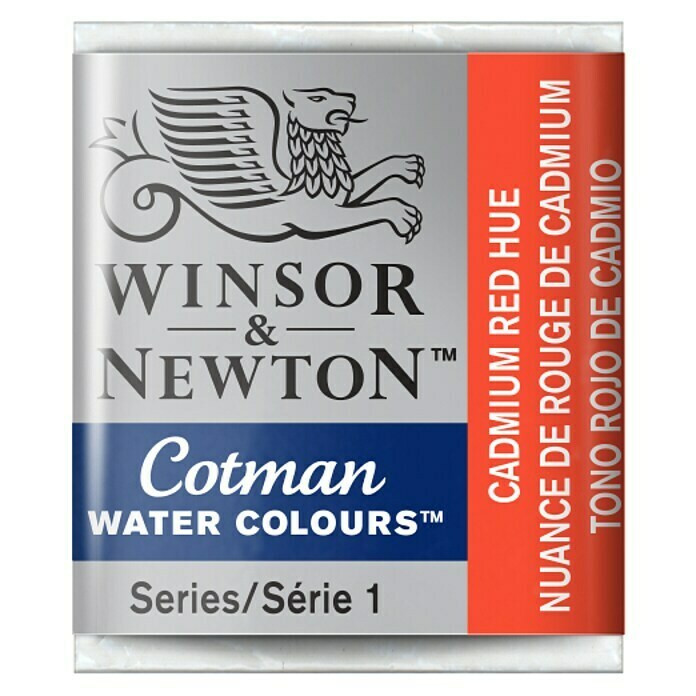 Winsor & Newton Cotman Aquarelverf (Cadmiumrood, ½ kopje)