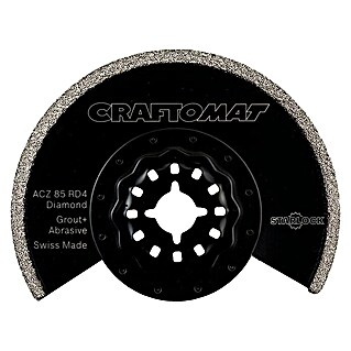 Craftomat Hoja de sierra segmentada y diamantada ACZ 85 RD (85 mm)