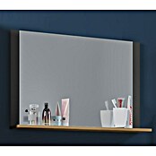VCM Lendas Ablagespiegel (80 x 17 x 55 cm, Anthrazit/Honig-Eiche) | BAUHAUS