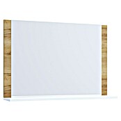 VCM Lendas Ablagespiegel (80 x 17 x 55 cm, Honig-Eiche/Weiß) | BAUHAUS