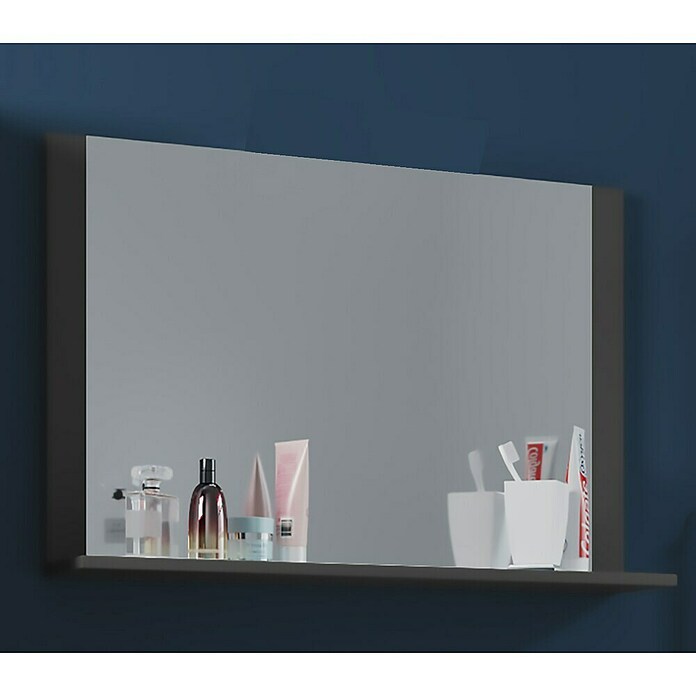 VCM Lendas Ablagespiegel (80 x 17 x 55 cm, Anthrazit) | BAUHAUS