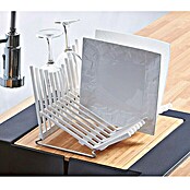 Carea Fregadero encastrable (98 x 50 cm, 1 cubeta, CAREAlith®, Negro)