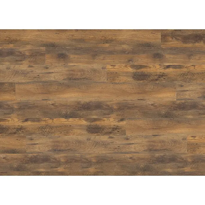 Living by Haro Laminat Gigante - 2.200 x 243 x 8 mm, Landhausdiele - Holzstrukturierter Bodenbelag in warmen Brauntönen. Strapazierfähige und pflegeleichte Bodenlösung für Innenräume.