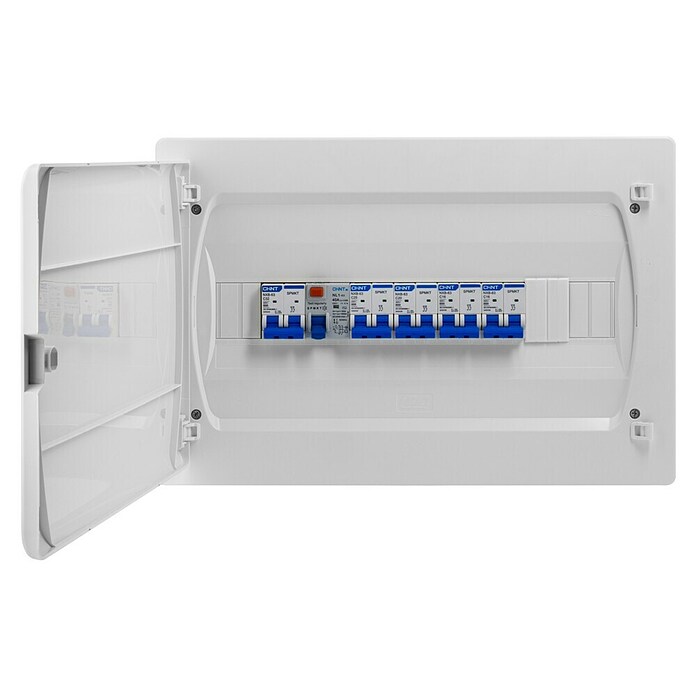 Ibelec Cuadro eléctrico de superficie (Número de hileras: 1 ud., 42,4 x 28,4 cm, Gris) | BAUHAUS