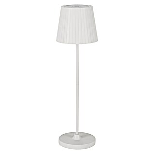 Eglo Lámpara de sobremesa a batería Cabozo (3,8 W, Ø x Al: 11 x 37 cm, Blanco, Temperatura del color: 2.400 K - 4.000 K, 300 lm, IP44)