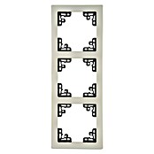 Voltomat FERA Abdeckrahmen (3-fach, Silber, Edelstahl, Unterputz)