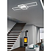 Trio Leuchten LED-Deckenleuchte Irvine (60 W, L x B x H: 42 x 105 x 6,5 cm, Weiß, Mehrfarbig) | BAUHAUS