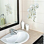 Vinilo para azulejos (Orquídea, 15 x 15 cm, 4 piezas)