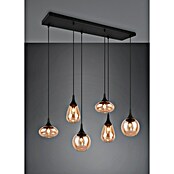 Trio Leuchten Lumina Pendelleuchte (6 Stk., 240 W, L x B x H: 34,5 x 93,8 x 150 cm, Amber, Schwarz, E14) | BAUHAUS